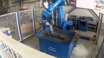 COMET Project - Gizelis Robotics machining hard steel