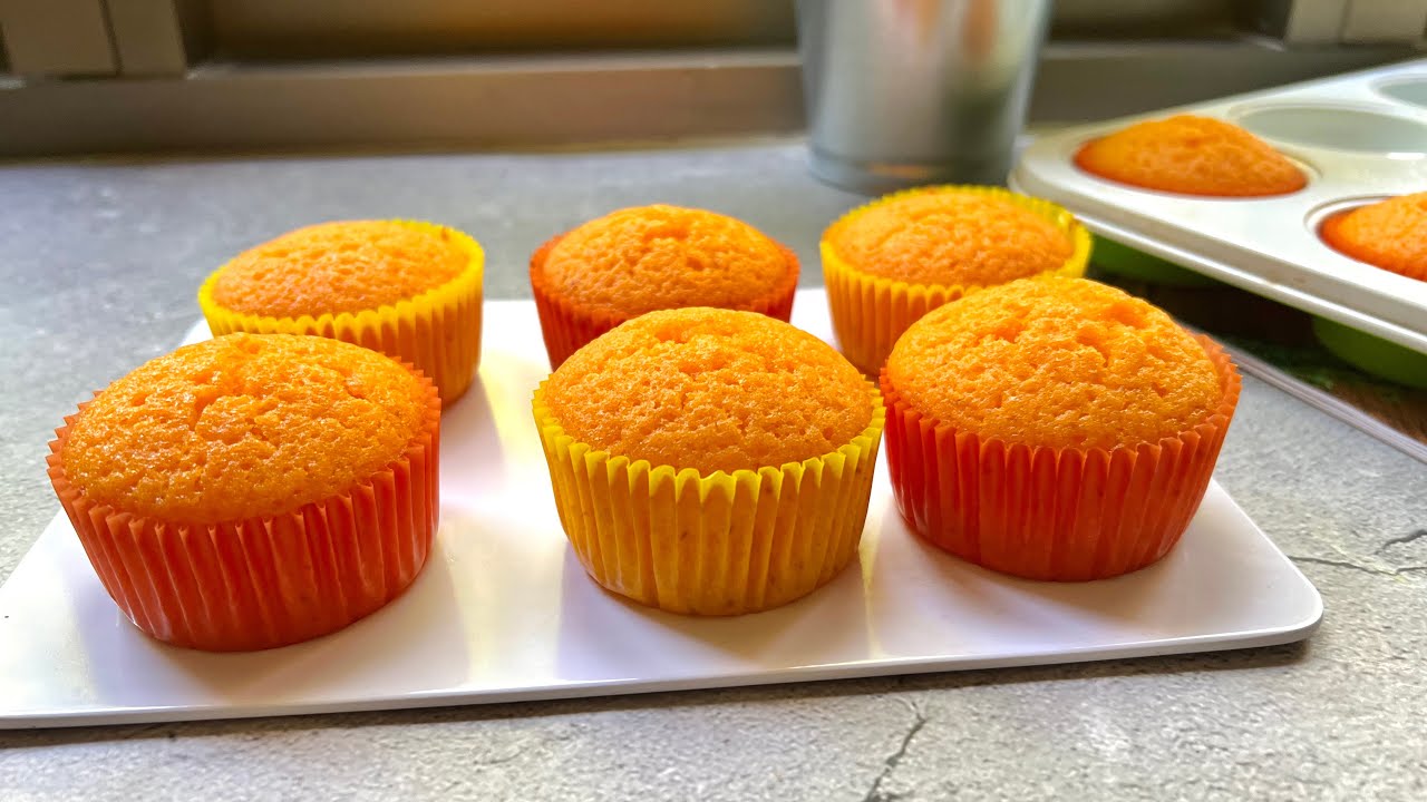 How to Make Orange muffins | Soft and Moist Orange Muffins Recipe - YouTube