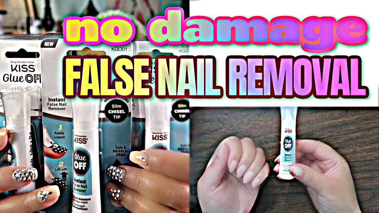 Kiss Nails Glue Off  The Easiest Way To Remove Nail Glue 