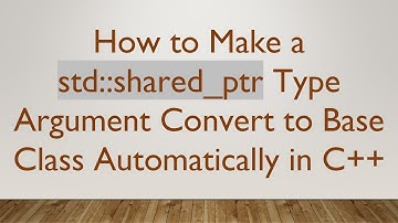 How to Make a std::shared_ptr Type Argument Convert to Base Class Automatically in C++