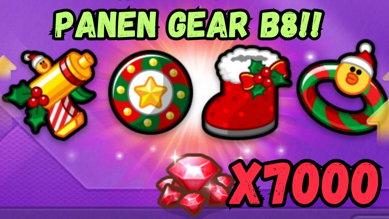 7000 RUBY JOKI GACHA GEAR NATAL AKUN MOCKINGJAY!! 🔥🔥 LINE RANGERS (INDONESIA)