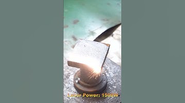 【HGSTAR】SMART Laser Cleaning Machine & Cleaning Iron Column#shorts