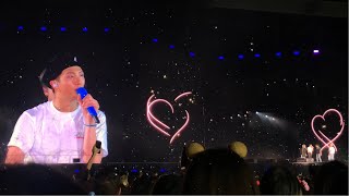 190505 BTS light wave + “Technology’s great”-RM LY: Speak Yourself Tour Day 2 @ Rosebowl