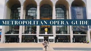 COMPLETE Guide to Your First Opera! ( + debunking myths, Metropolitan Opera tour, pro tips)