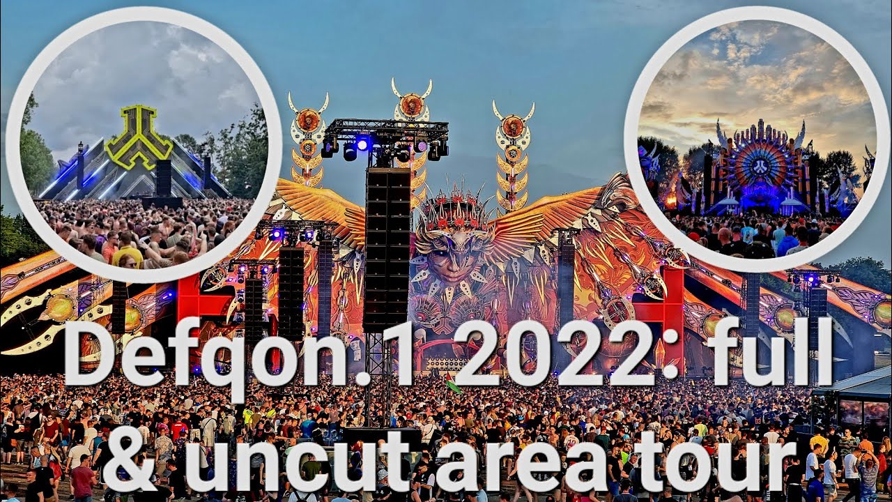 Defqon.1 2022 - full & uncut area tour with all stages