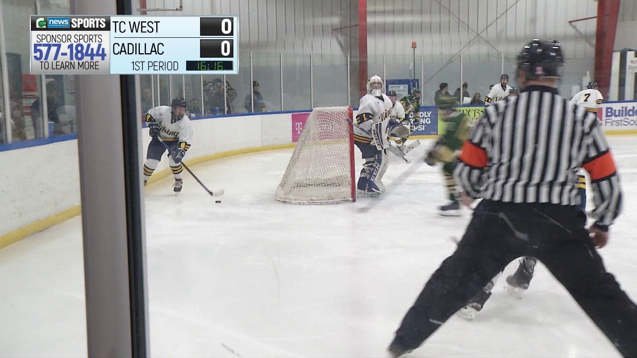 High School Hockey- Cadillac VS TC West: 02/05/20- 1ST Quarter