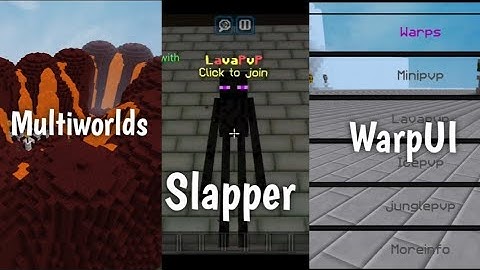 Plugin Multiworlds + Slapper + Warpui - How to use together for MCPE 1.14.x