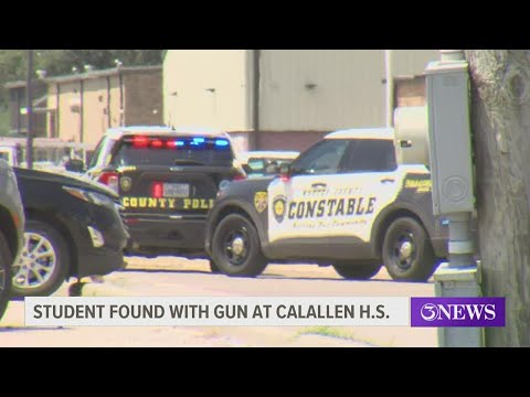 Gun confiscated from student at Calallen High School