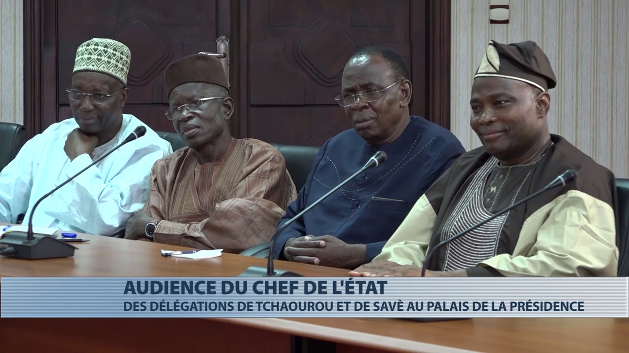 Patrice Talon a échangé avec les délégations de Tchaourou et Savè