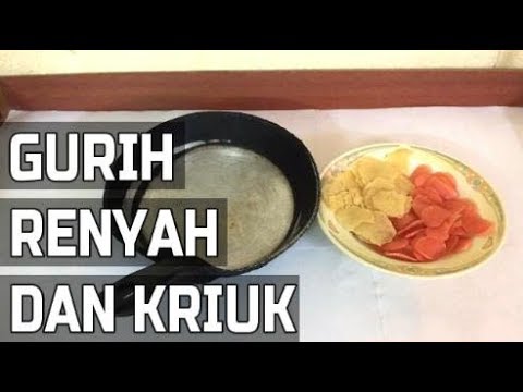 Cara Menggoreng Emping Melinjo Yang Gurih Dan Enak. 