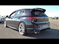 420HP Volkswagen Golf 8 R Stage 2 NAR&amp;CAR - Revs, Launch Control, Drag Racing!