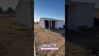 🔥Check out this new listing in ALMA, Texas!🔥 230 FM 1183 Ennis, TX 75119 3 Bed | 2 Bath 2 acres🌳