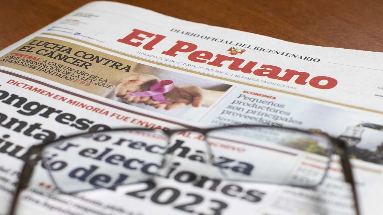 Diario El Peruano lidera medios de comunicación confiables del Perú
