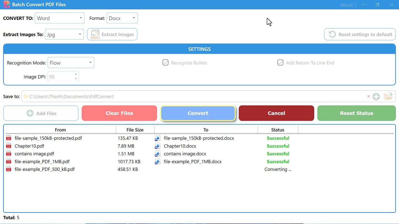 Download Batch Convert PDF Files