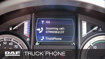 DAF Trucks UK | DAF Truckphone Explained | Product Familiarisation