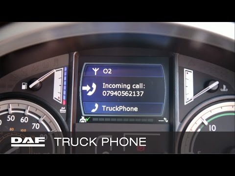 DAF Trucks UK | DAF Truckphone Explained | Product Familiarisation