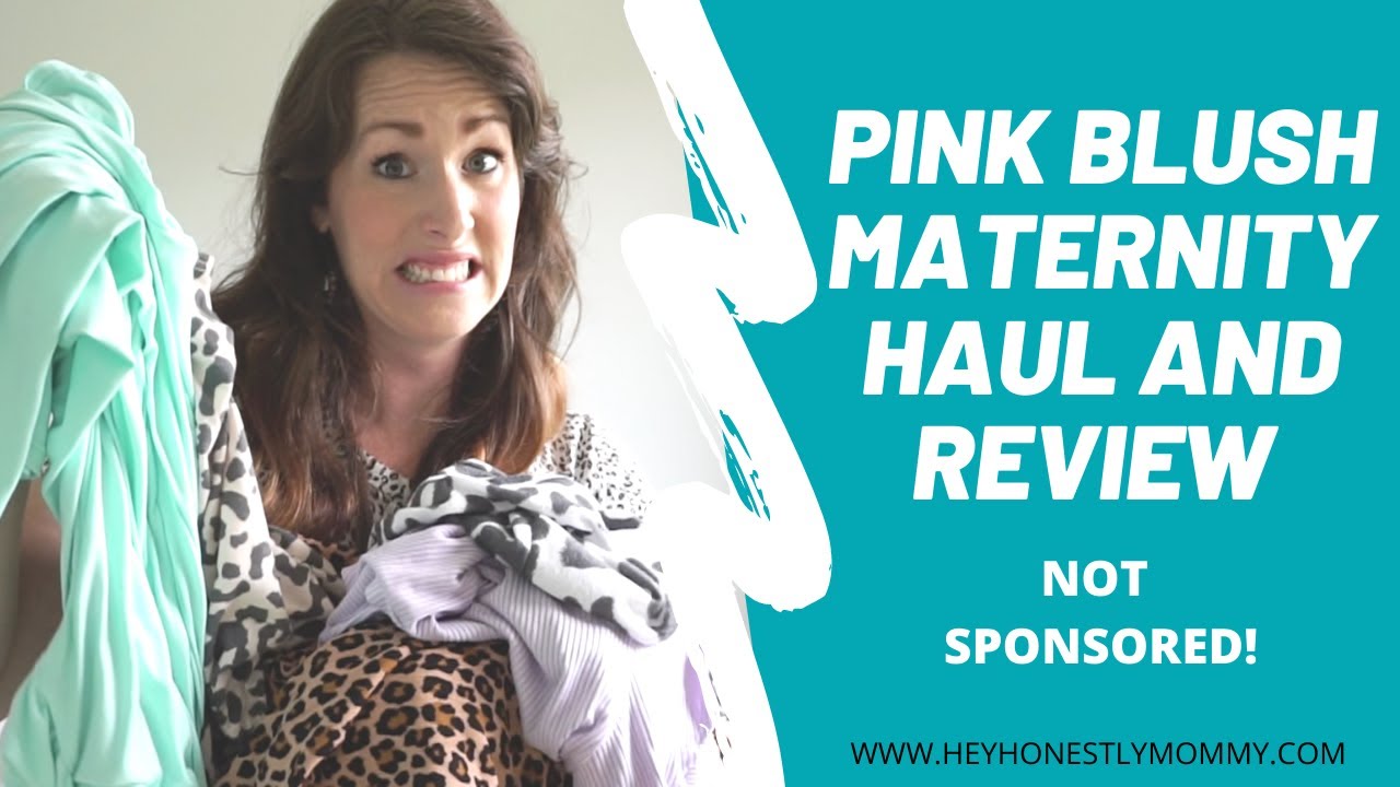 Pink Blush Maternity Haul and Review : NOT SPONSORED! 