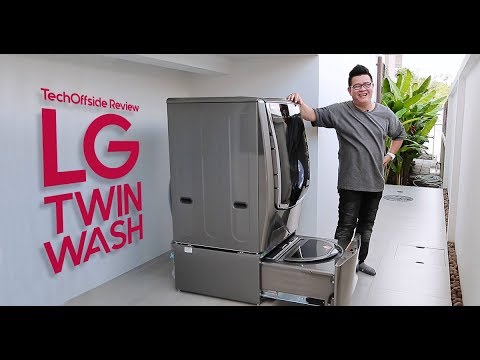 พี่หลามรีวิว LG TWIN Wash นวัตกรรมใหม่ของเครื่องซักผ้า