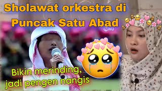 ORKESTRA SHOLAWAT ASYGHIL PUNCAK SATU ABAD BIKIN MERINDING | MALAYSIAN REACT TO INDONESIA