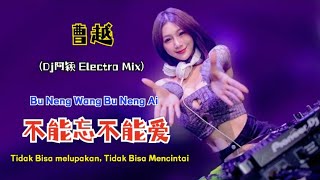 曹越 -  不能忘不能爱(Dj阿颖 Electro Mix) Bu Neng Wang Bu Neng Ai【Tidak Bisa Melupakan, Tidak Bisa Mencintai】