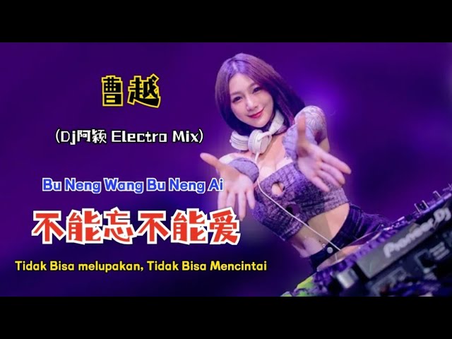 曹越 -  不能忘不能爱(Dj阿颖 Electro Mix) Bu Neng Wang Bu Neng Ai【Tidak Bisa melupakan, Tidak Bisa Mencintai】 class=