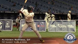 Alfonsin Rosario Prospect Video, OF, P27 Academy Class of 2023