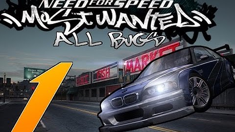 Bugs in NfSMW #1