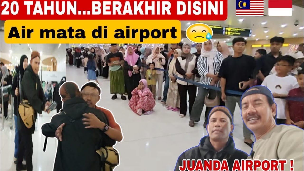 TANGIS HARU RODLI & ISTRI SAAT TINGGALKAN MALAYSIA USAI 20 TAHUN 😭🇲🇾✈️🇮🇩