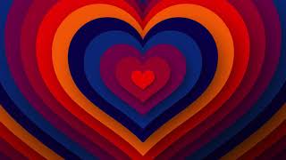 Tiktok heart animation trend background. Colorful heart tunnel wallpaper screenshot 2