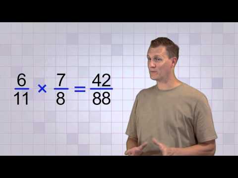 Video: How To Multiply Simple Fractions