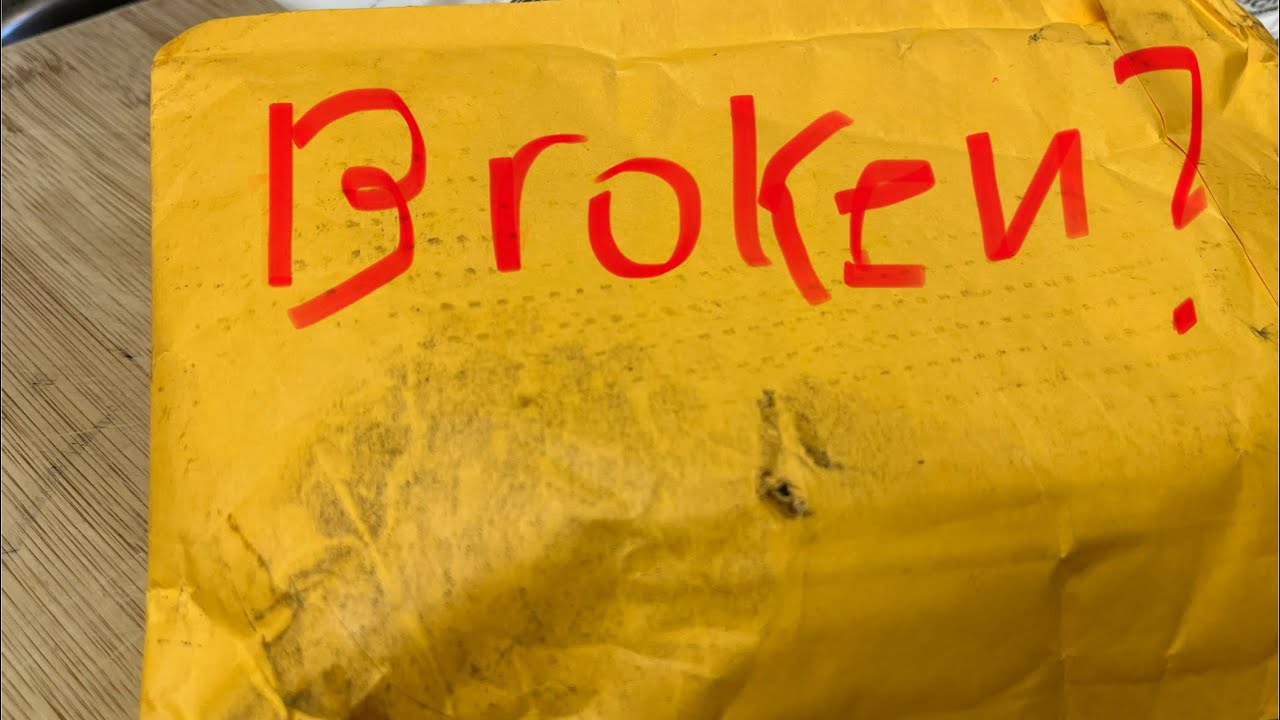 Package Ran Over Did USPS Run Over My Package?!! - YouTube