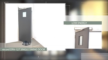 Record DFA 127 Single swing door