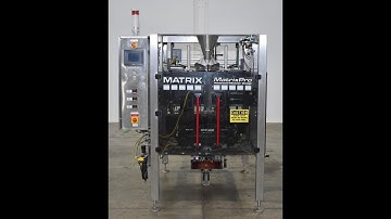 Matrix Pro Series Model 20135R Vertical Form Fill Seal Machine - Stock# 73087002