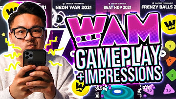 WAM.app: Play Hyper-casual Play To Earn Games On Mobile Devices & Earn WAM Coins! (Game Impressions)