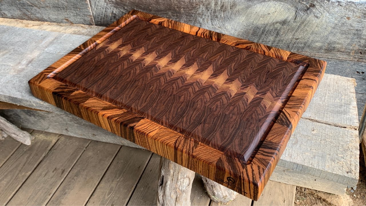 Zebra Wood Cutting Board