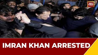 WATCH : PTI Leaders Lashing Out After Ex Pakistan PM Imran Khan Arrested
