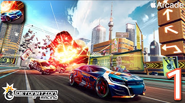 Detonation Racing - Apple Arcade - Gameplay Walkthrough - Part 1 (iOS, Android)