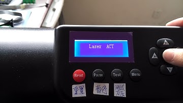 Adjust laser - Jinka automatic contour cutting plotter