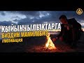 КЫЙЫНЧЫЛЫКТАРГА БИЗДИН МАМИЛЕБИЗ (мотивация). Шейх Чубак ажы