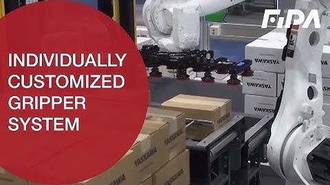 Individually Customized: FIPA Gripper System for YASKAWA MOTOMAN Handling Robot