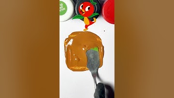 What color do mixed Disney characters make? #colormixing #mixingthings #relaxing #colorexploration