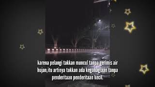 Story wa keren 30 detik》kata kata saat hujan turun!!