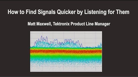 How to Find Signals Quicker by Listening for Them