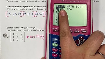 Precalc 8.5 Basic Cryptography