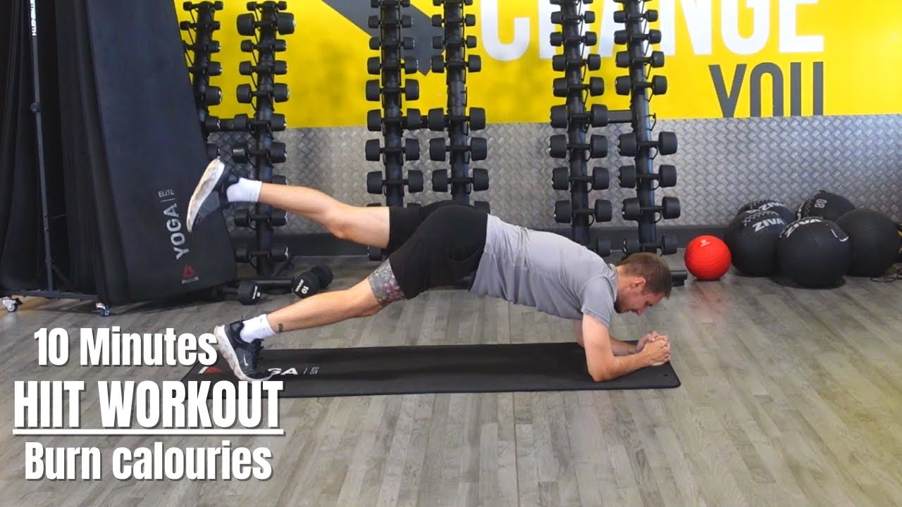 10 MINUTE HIIT WORKOUT NO EQUIPMENT (MUSIC ONLY)