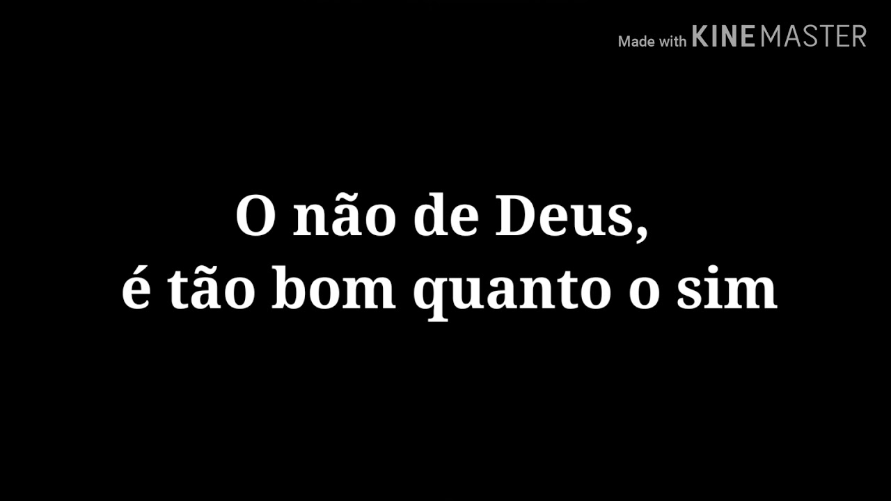 O Não De Deus Na Bíblia O NÃO de Deus! - YouTube