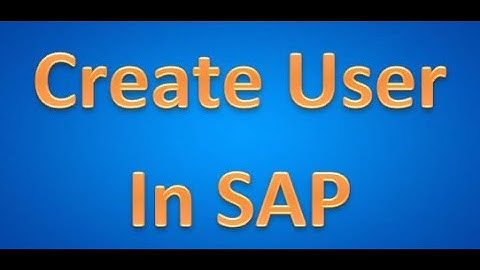 How to create a user account in SAP IDES ECC6.| SAP IDES & HANA Installation| www.erpinstallation.in