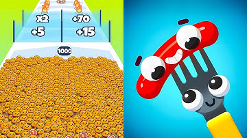 Fork N Sausage vs Food Run🔥MAX LEVELS UNLOCKED! (2025 Update)