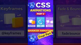CSS Animations Part 2(Final part) Keyframes, Loading Spinner &Effects #cssanimation #cssflexbox #css