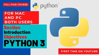 Section Introduction Objectives Coding for Kids PythonLearn to Code with 50 Awesome Games & Activity